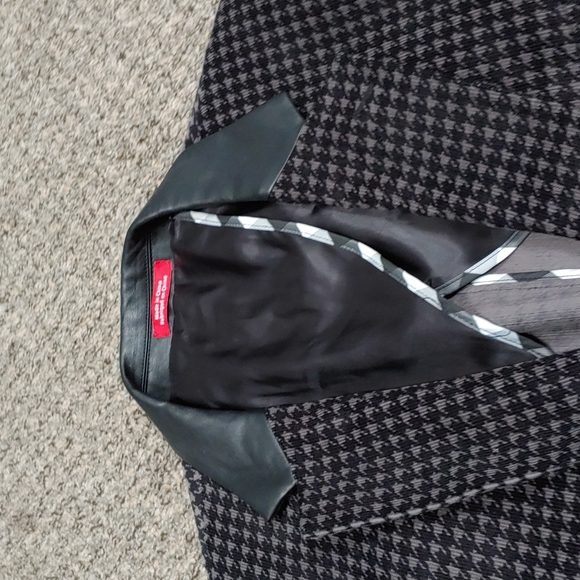 Men's medium Houndstooth courdoroy blazer - Picture 3 of 4